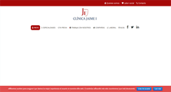 Desktop Screenshot of clinicajaimeicatarroja.com